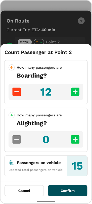 Driver Count Passenger