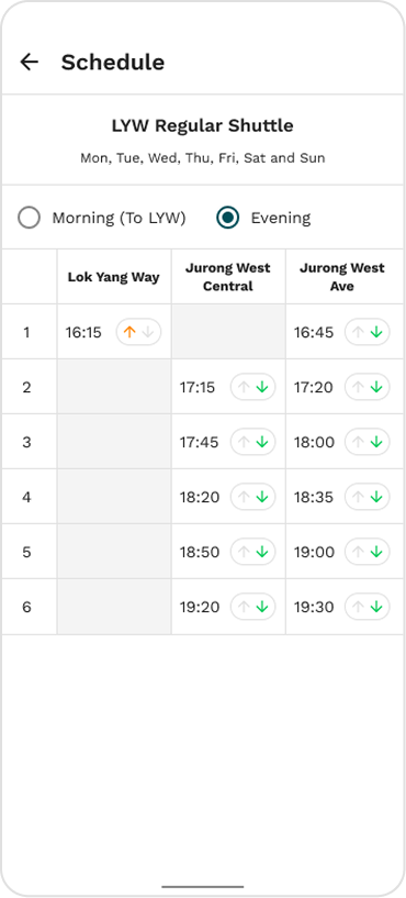 Rider Scheduler